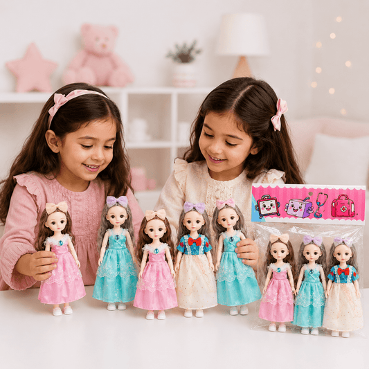 Fashion Princess Doll Set for Girls | 2 Beautiful Dolls Gift Pack