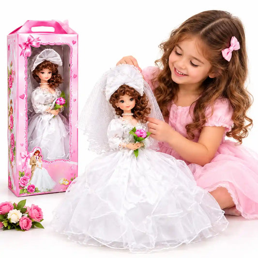 Bonnie The Bride Girl Doll with Wedding Dress | Kids Doll Toy