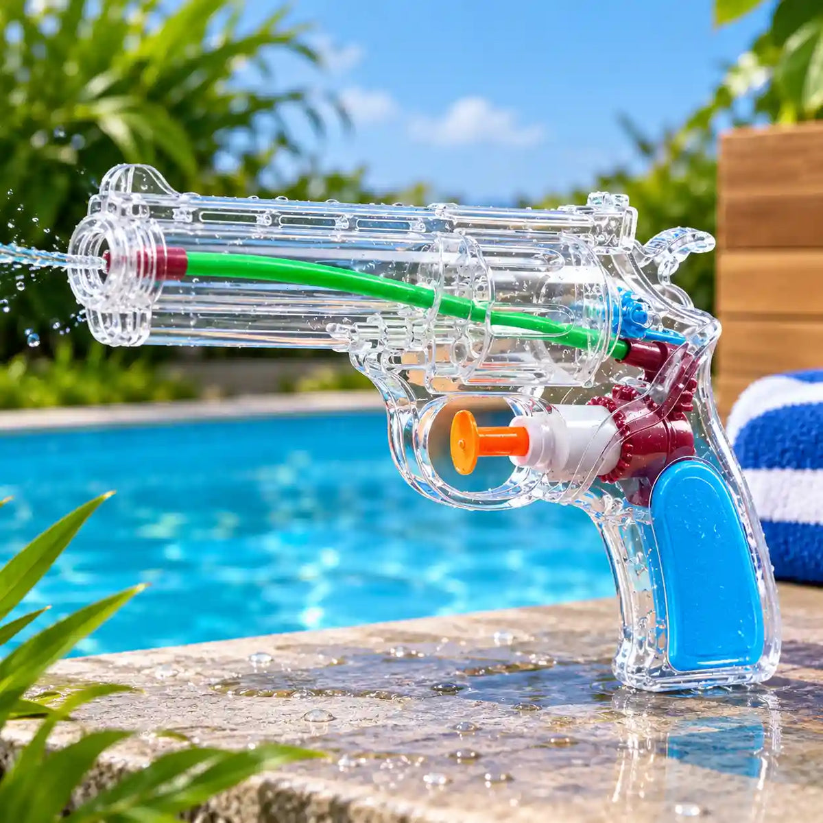 Water Spray Gun Toy with Pump Action | Kids Outdoor Water Toy