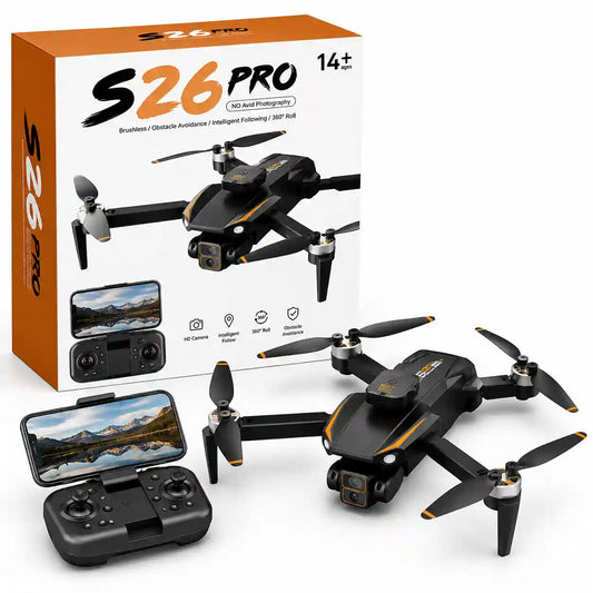 S26 Pro Foldable Drone with HD Camera & Remote Control