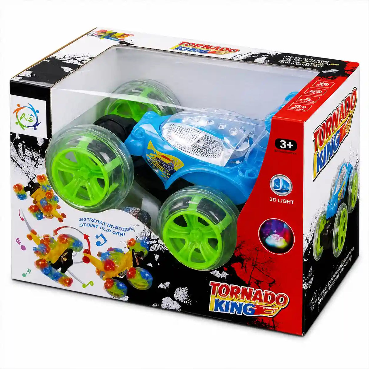 RC Stunt Car – Rechargeable Remote Control 360° Stunt Car