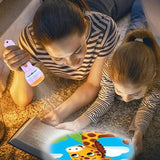 Kids Mini Torch Projector Flashlight with Picture Slides | Educational Projection Toy