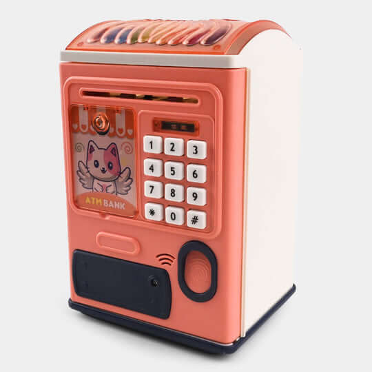 Electronic ATM Money Saving Bank for Kids | Digital Mini Safe Piggy Bank with Fingerprint Lock