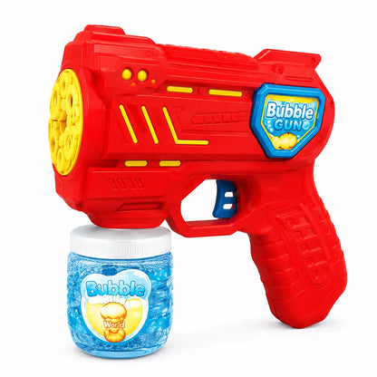 Automatic Bubble Gun for Kids with Bubble Solution | Battery Operated Bubble Blaster