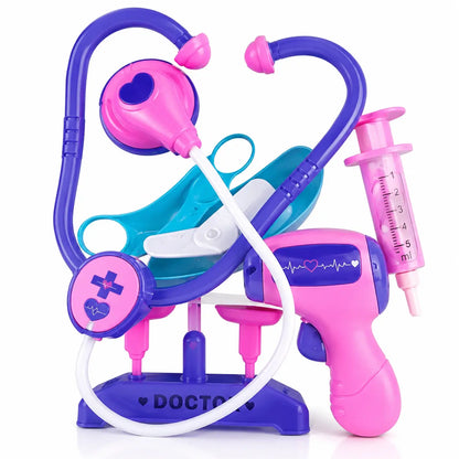 Kids Medical Doctor Play Set with Stethoscope & Medical Accessories | Pretend Play Toy