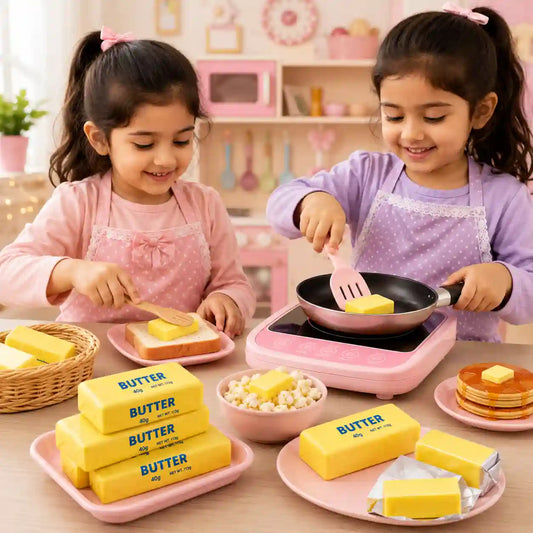 Butter Squishy Slow Rising Stress Relief Toy – Soft Butter-Shaped Sensory Fidget Toy