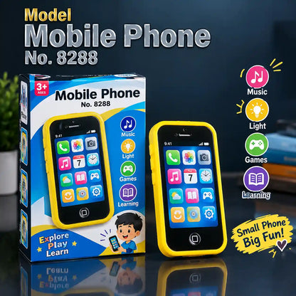 Model Mobile Phone Toy with Musical Sounds & Lights