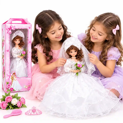 Bonnie The Bride Girl Doll with Wedding Dress | Kids Doll Toy