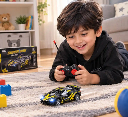 RC Super Car with Remote Control – 4 Channel Racing Car Toy