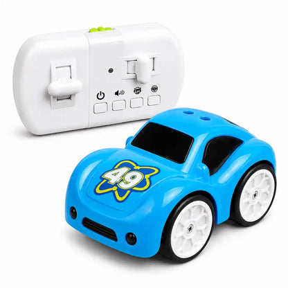RC Follow Me Car with Gesture Control, 2.4GHz Remote Control & Rechargeable Battery