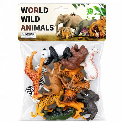 Wild Animals Toy Set – Animal Figures for Kids