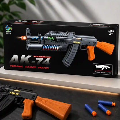 AK-74 Toy Gun with Lights & Sounds – Battery Operated Pretend Play Toy
