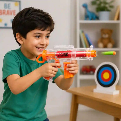 Soft-Shot Gun No. 99541 – Foam Bullet Toy Gun with Suction Cup Bullets