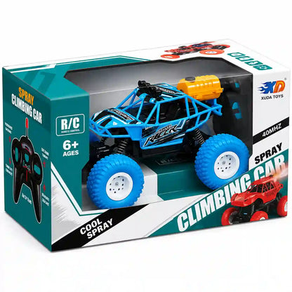 RC Spray Monster Truck – Remote Control Climbing Car with Mist Spray