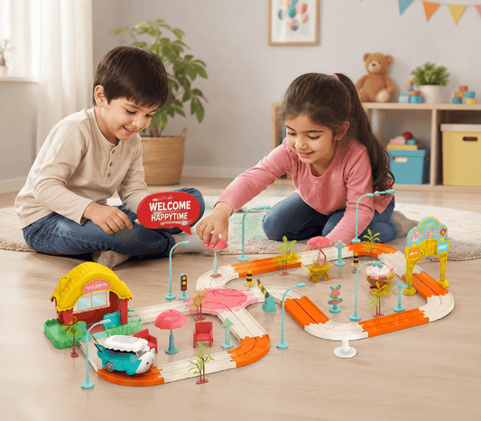 Amusement Park Track Play Set – 59 PCS