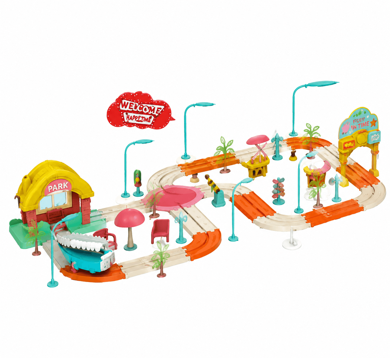 Amusement Park Track Play Set – 59 PCS