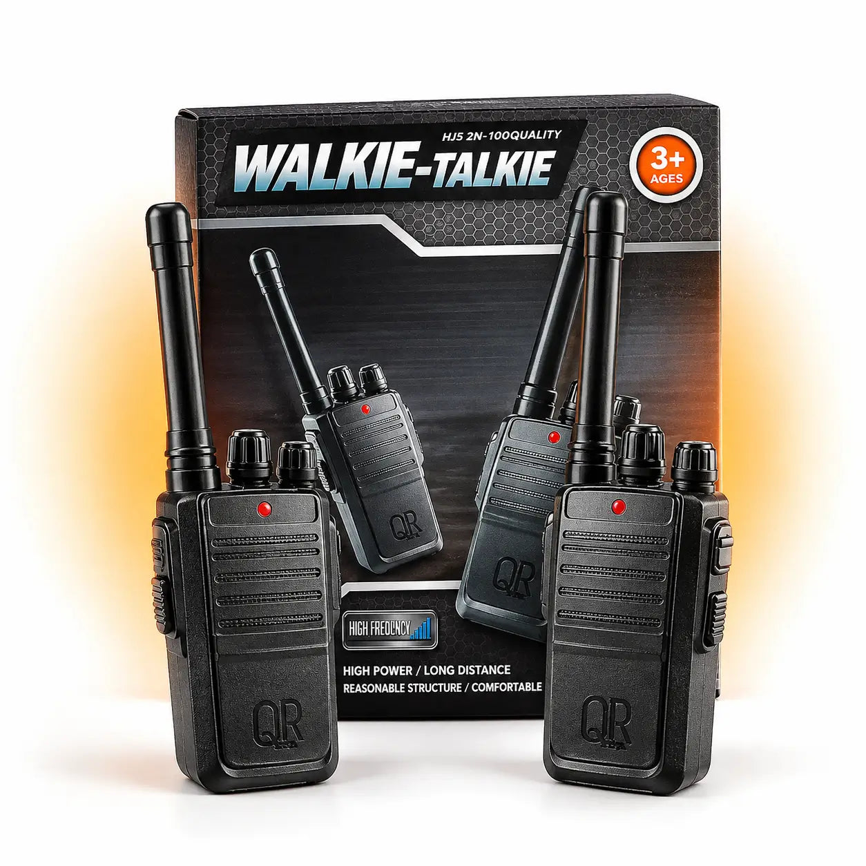 Kids Simulation Walkie Talkie Toy Set (2 PCS) – Educational Pretend Play Communication Toy for Boys & Girls
