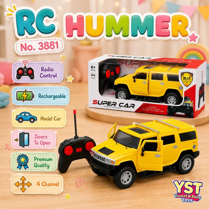 Rechargeable Remote Control SUV Car with Opening Doors and 4 Channel Controller