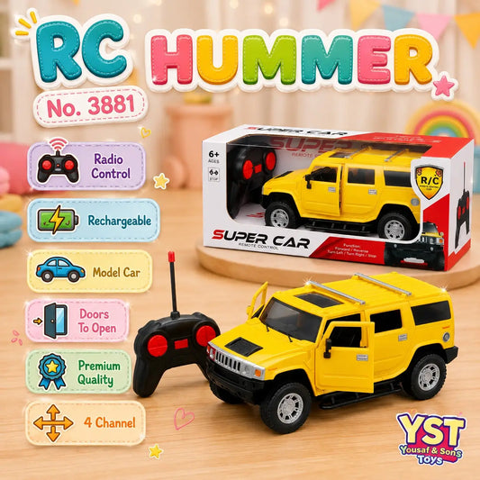Rechargeable Remote Control SUV Car with Opening Doors and 4 Channel Controller