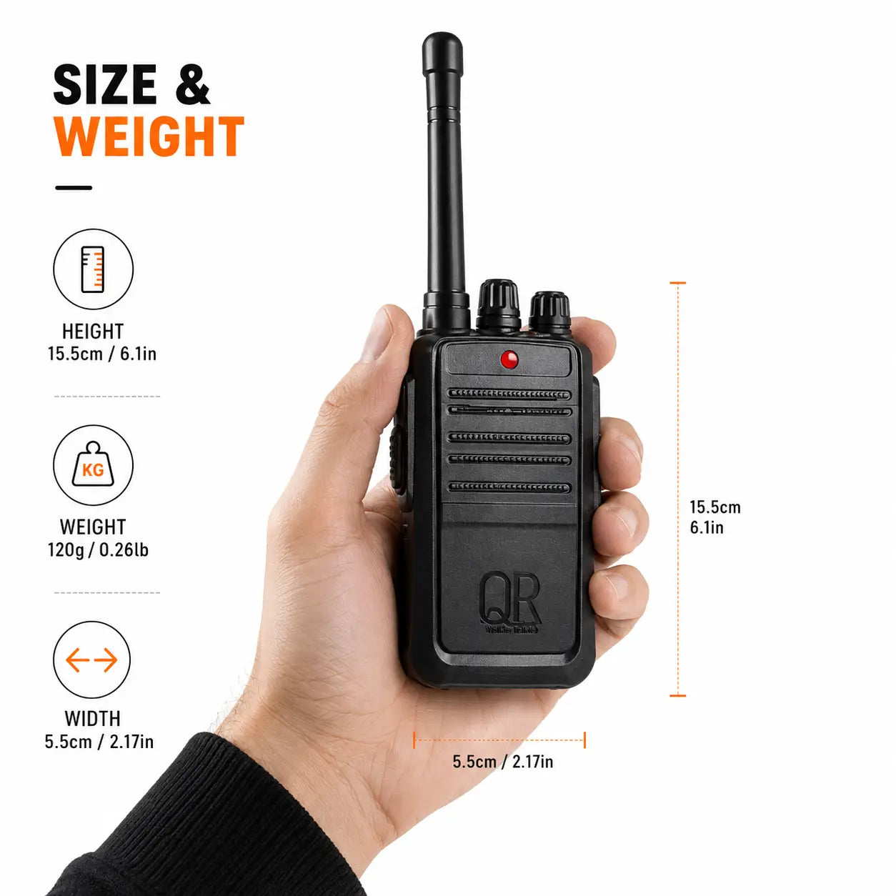 Kids Simulation Walkie Talkie Toy | 2 PCS Educational Toy