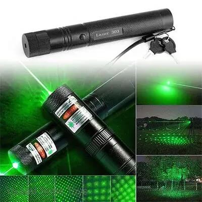 Rechargeable Green Laser Pointer Light 5 Upto Mile + Battery