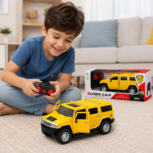 Remote Control SUV Car – Rechargeable 4 Channel RC Off-Road Vehicle with Opening Doors